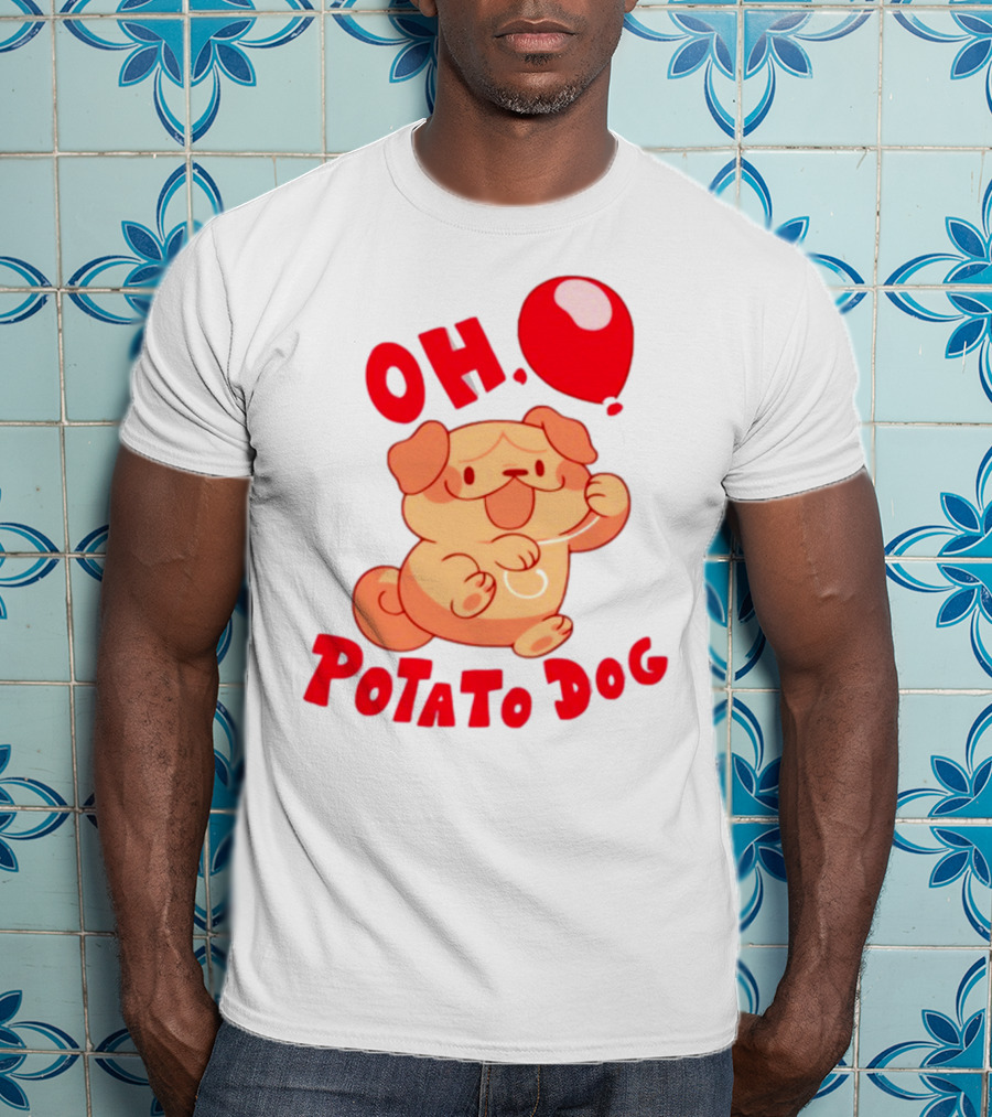 Bandwear Parry Gripp Oh Potato Dog With Balloon T-Shirt
