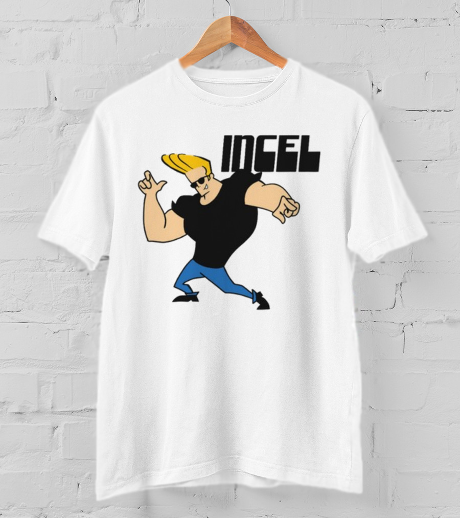 Incel Character With Blond Hair And Sunglasses T-Shirt