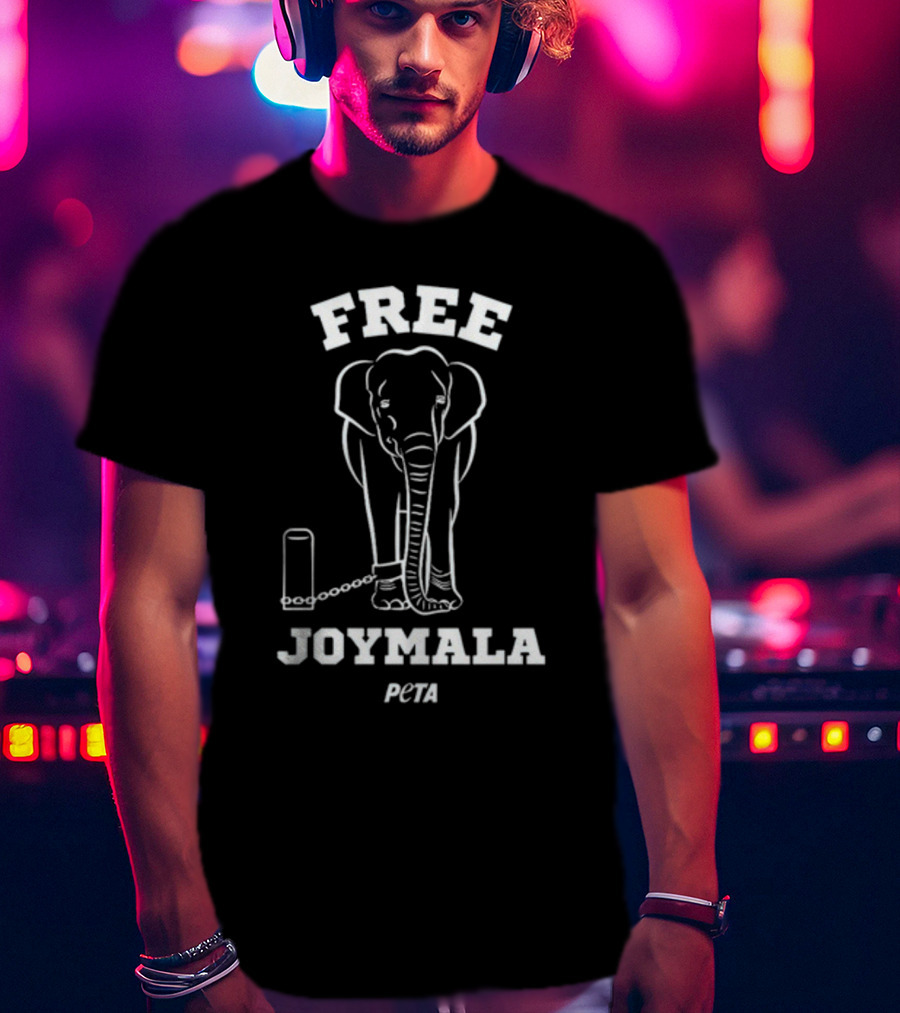 FREE JOYMALA PETA Elephant T-Shirt