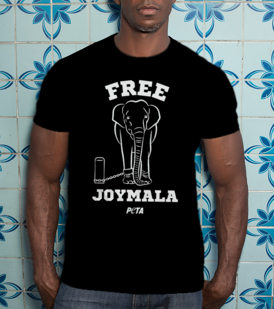 FREE JOYMALA PETA Elephant T-Shirt