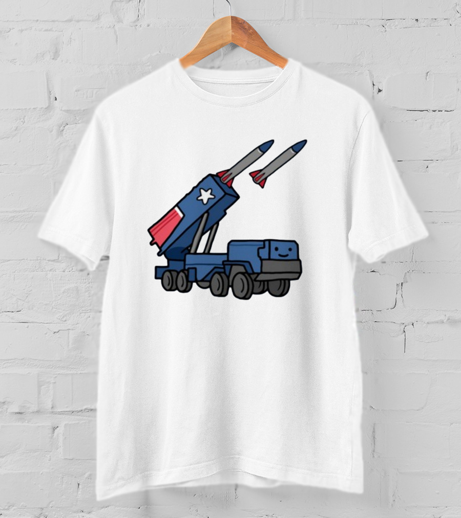 New England Patriots Missile Launcher Truck T-Shirt