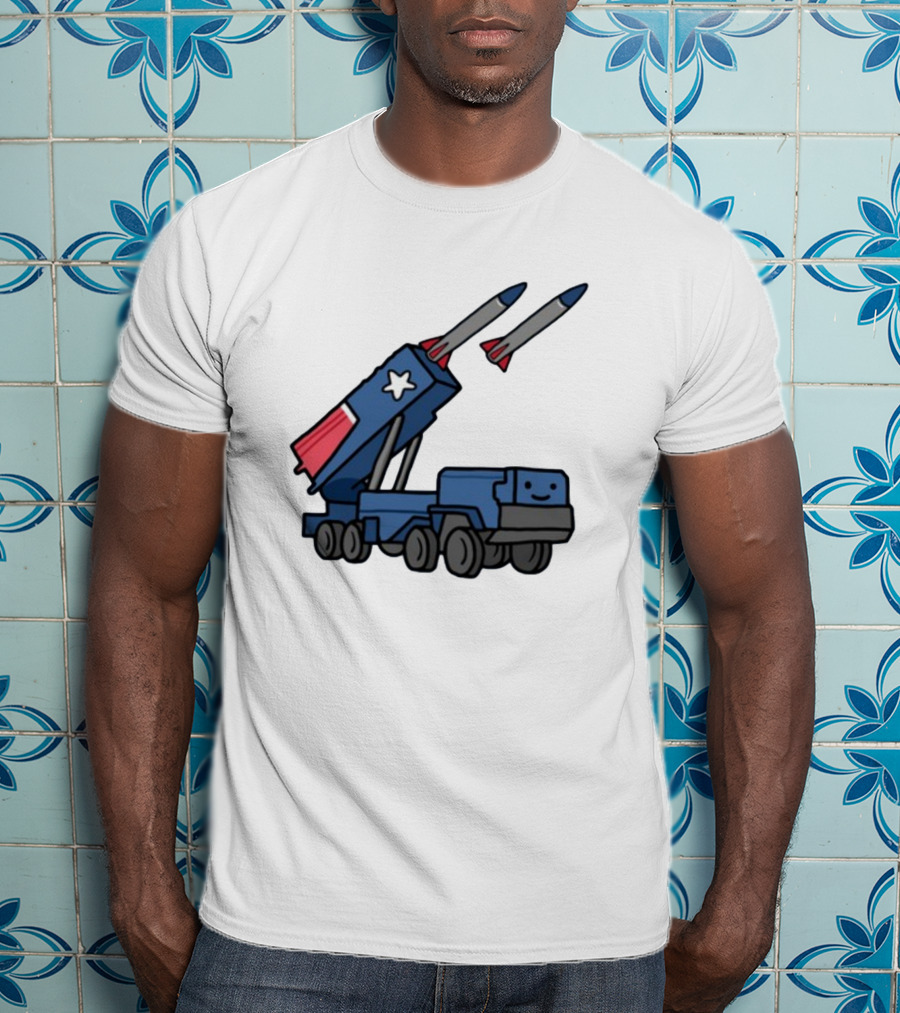 New England Patriots Missile Launcher Truck T-Shirt