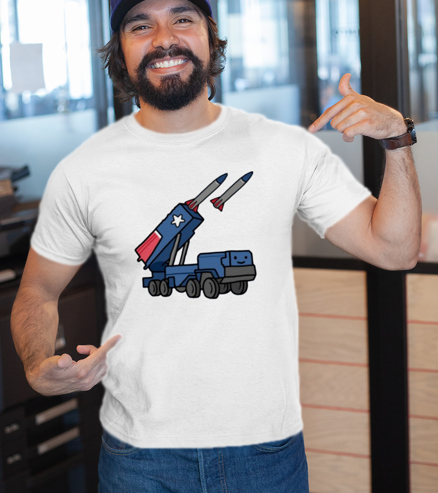 New England Patriots Missile Launcher Truck T-Shirt