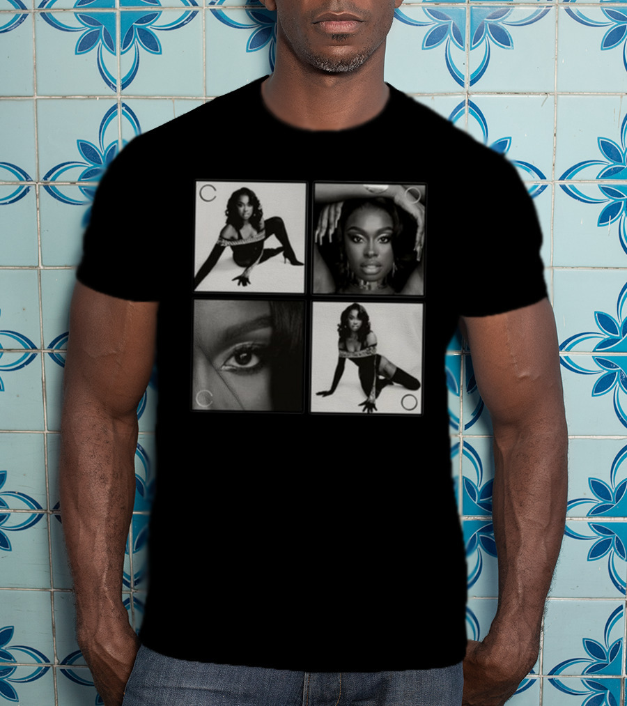Coco Jones Coco Tonal Collage Photo T-Shirt