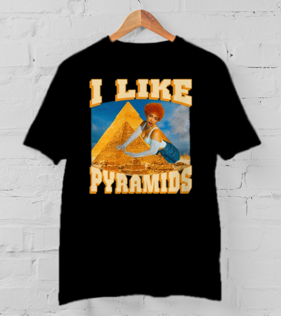 Ice Spice I Like Pyramids 90s Style Cleopatra Nostalgia T-Shirt
