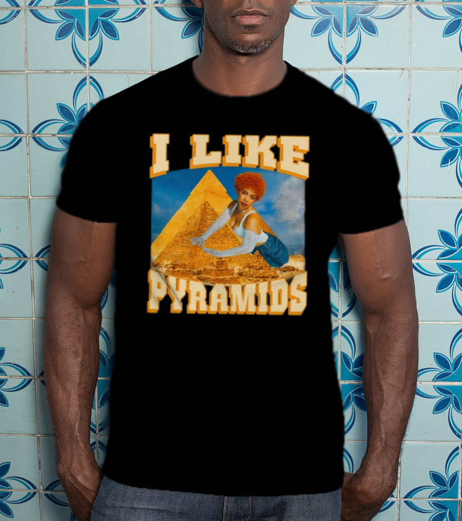 Ice Spice I Like Pyramids 90s Style Cleopatra Nostalgia T-Shirt