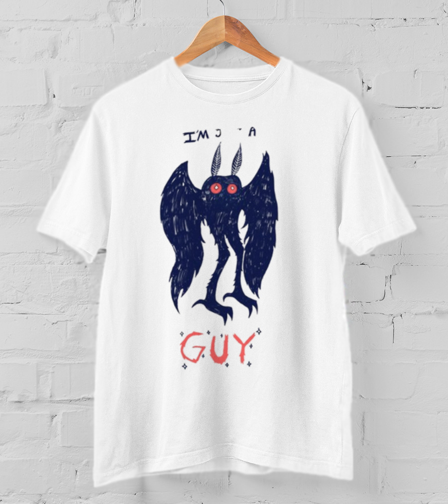 Mothman I’M Just A Guy Red-Eyed Creature T-Shirt