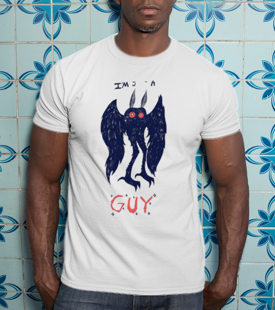 Mothman I’M Just A Guy Red-Eyed Creature T-Shirt