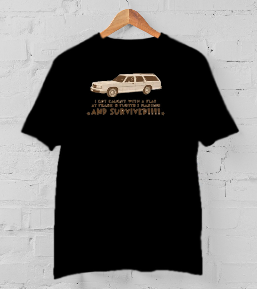 Oatmilklady I Got Caught With A Flat And Survived At Frank N Furter's Mansion T-Shirt