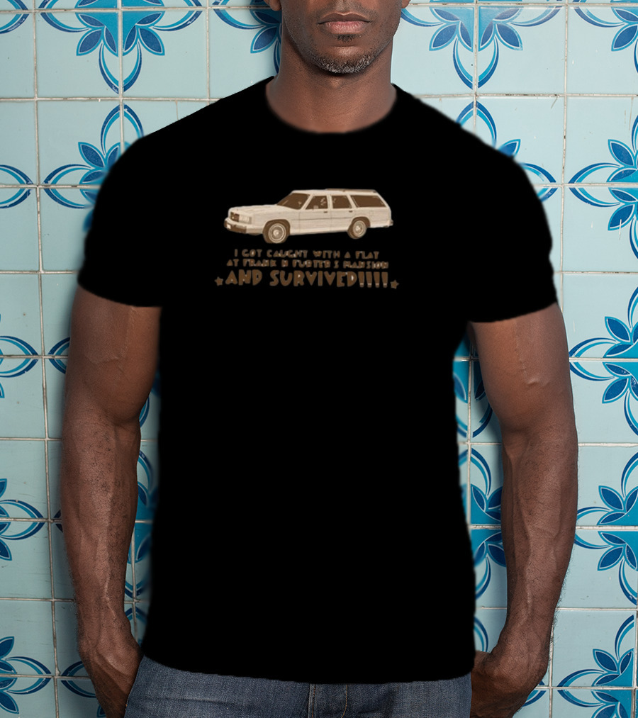 Oatmilklady I Got Caught With A Flat And Survived At Frank N Furter's Mansion T-Shirt