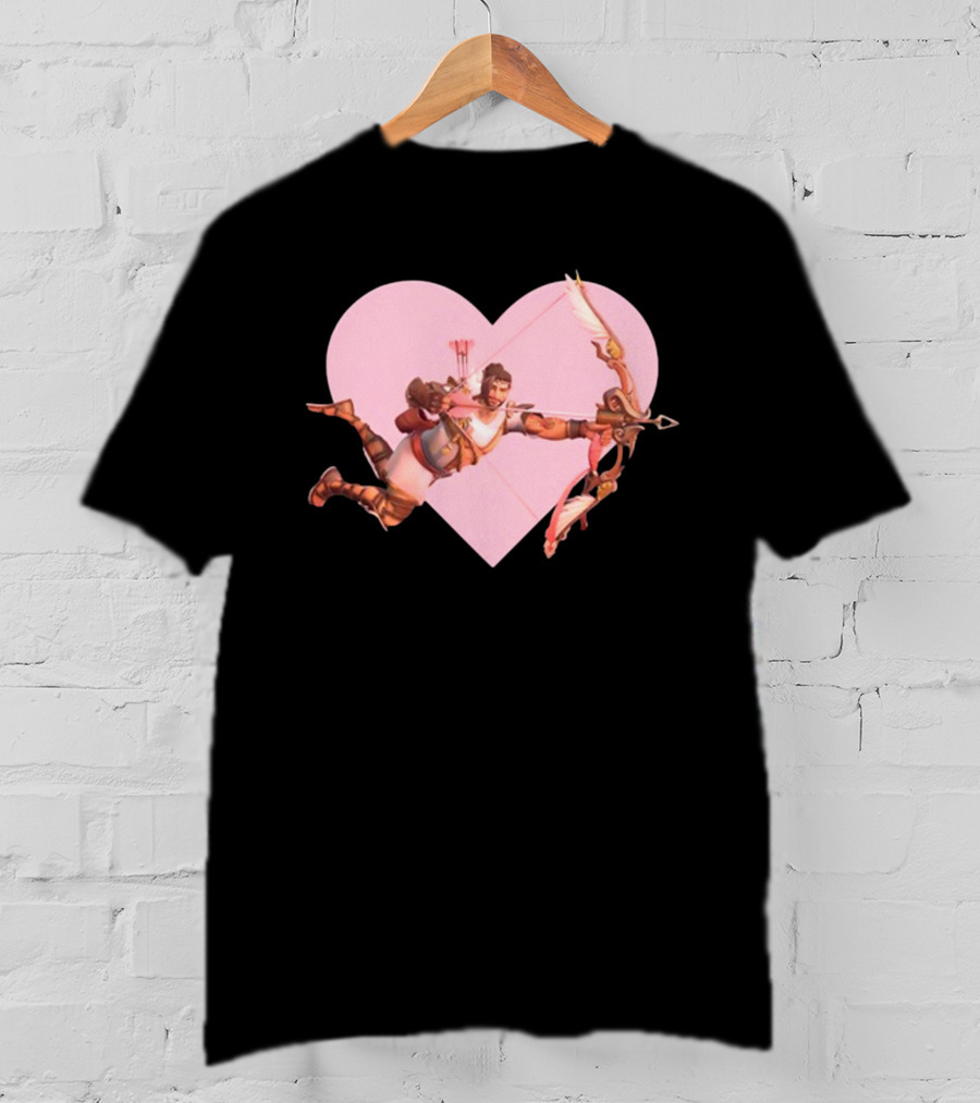 Overwatch 2 Hanzo Lover Heart T-Shirt