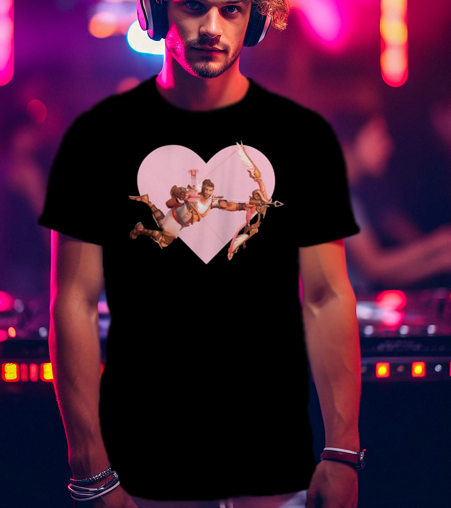 Overwatch 2 Hanzo Lover Heart T-Shirt
