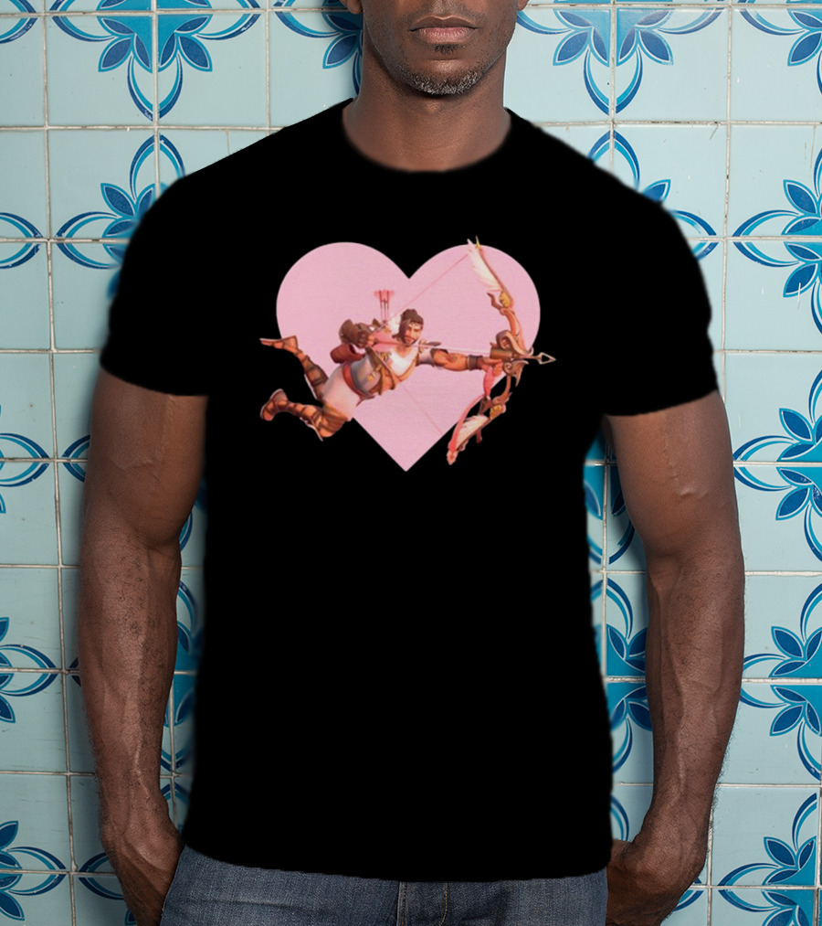 Overwatch 2 Hanzo Lover Heart T-Shirt