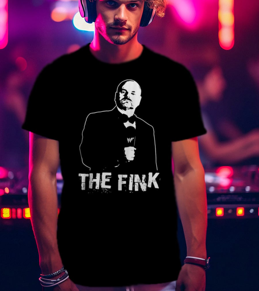 The Fink Howard Finkel WWF Legends Of Wrestling T-Shirt
