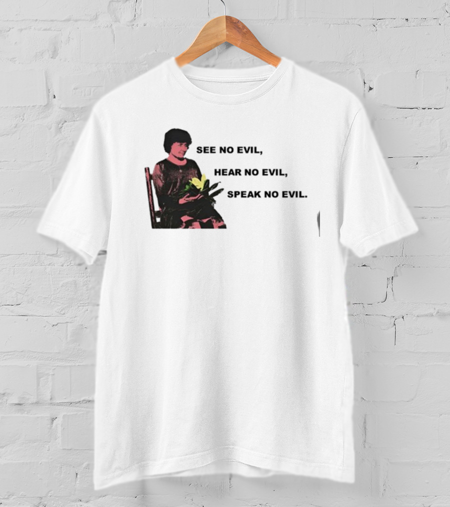 See No Evil Hear No Evil Speak No Evil Helen Keller T-Shirt
