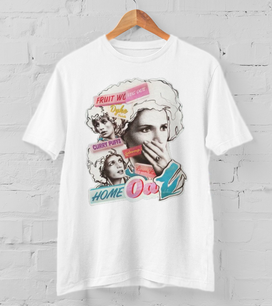Homeoa Nordacious Fruit Wo Veg Out Dyke Curry Puffs Cubanoas Liquor Land T-Shirt