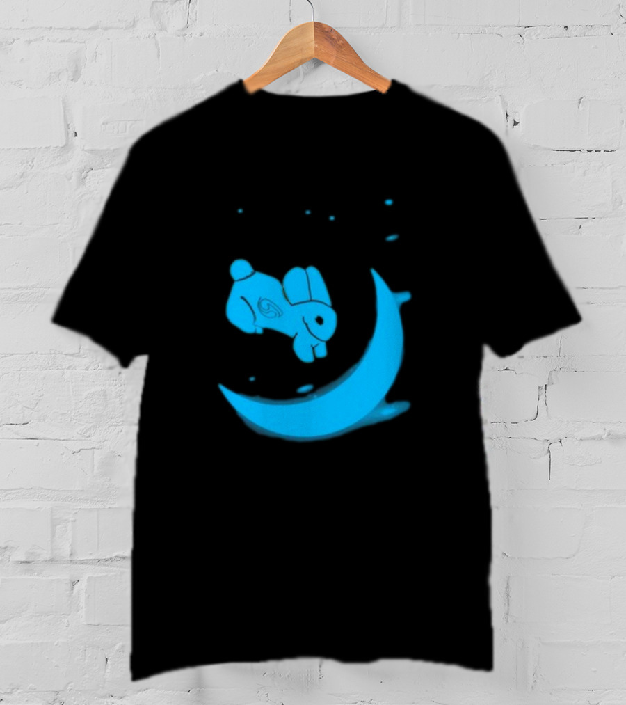 Rawpaw Jade Rabbit Moon Journey By Reghan Clark T-Shirt