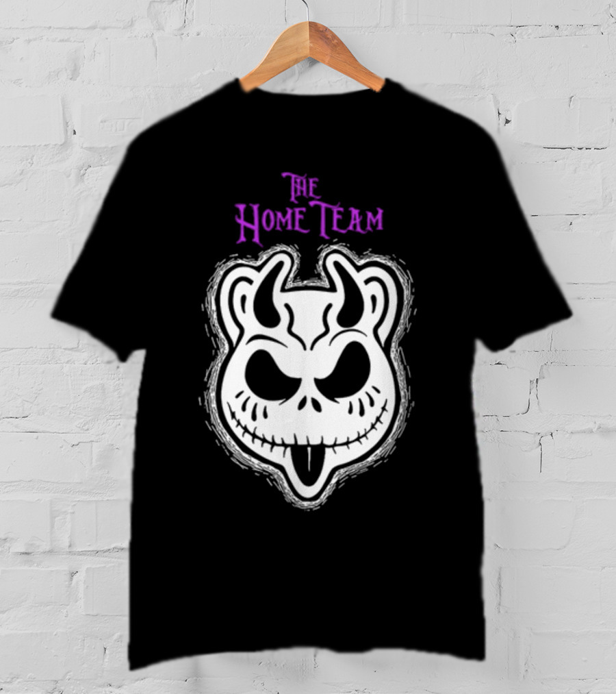 The Home Team Jack Mask Devil Face T-Shirt