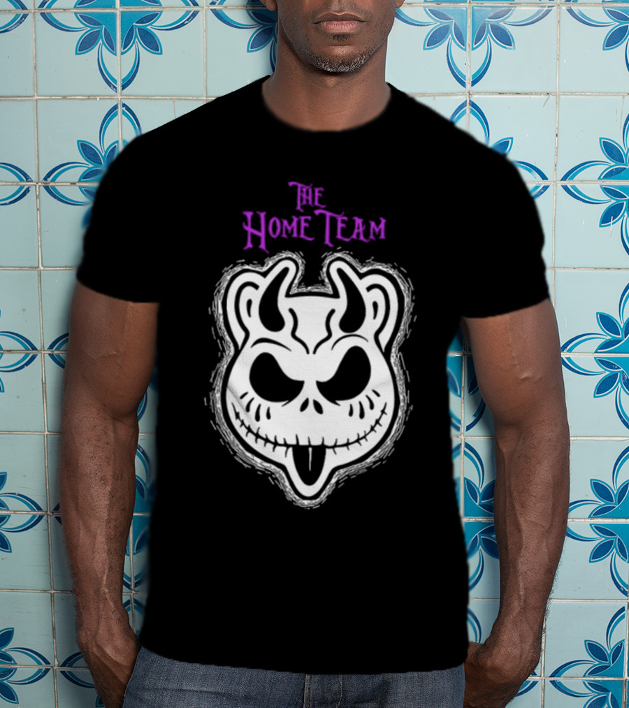The Home Team Jack Mask Devil Face T-Shirt