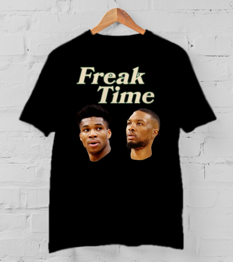 Freak Time In Cream City Giannis And Damian Collaboration T-Shirt