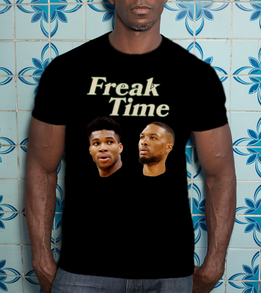 Freak Time In Cream City Giannis And Damian Collaboration T-Shirt