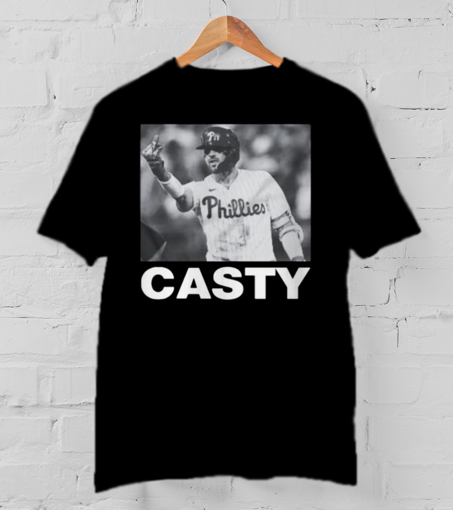 Casty Phillies Baseball Player Phillies T-Shirt