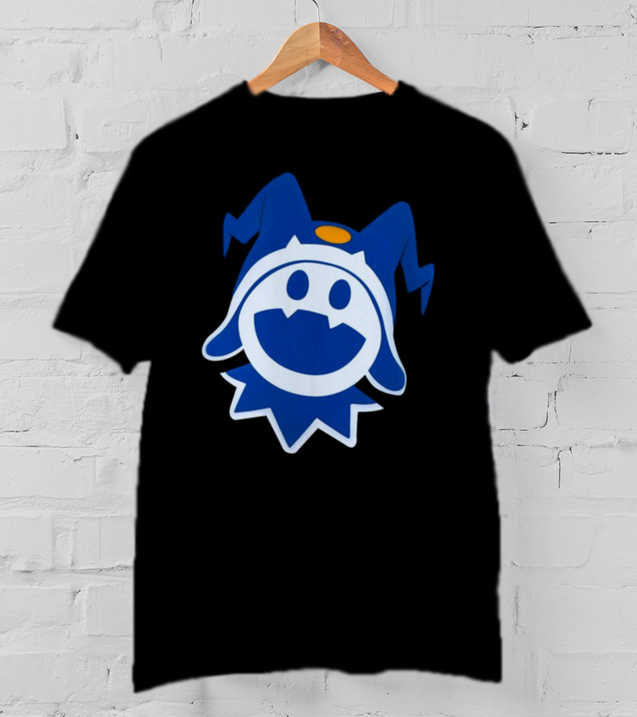 Hee Ho Jack Frost Persona Atlus SMT Iconic Blue Character T-Shirt