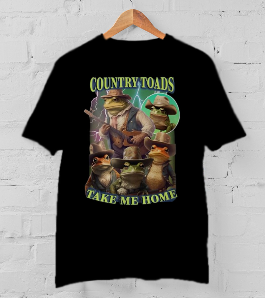 Country Toads Take Me Home T-Shirt