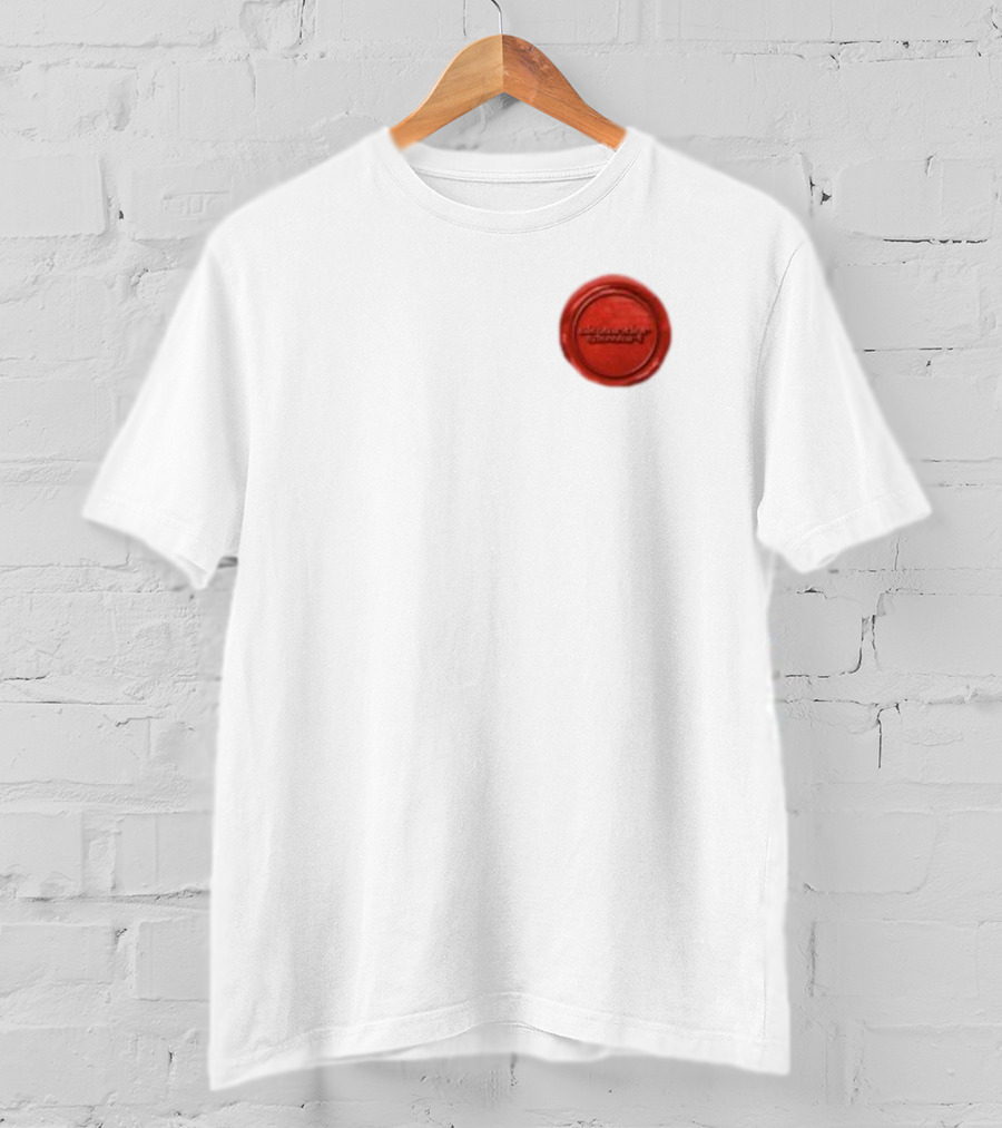 Alexanderstewartstore I Wish You Cheated Wax Seal T-Shirt