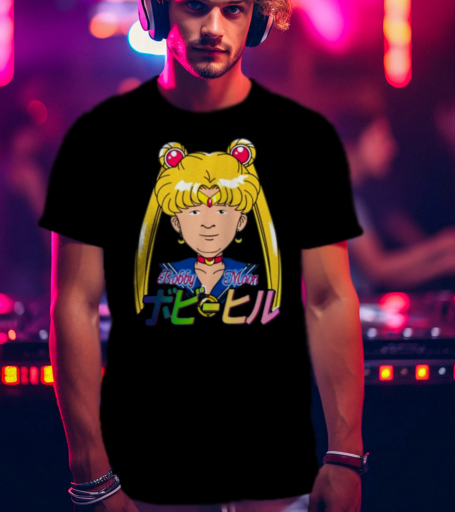 Bobby Moon Anime Parody Sailor T-Shirt