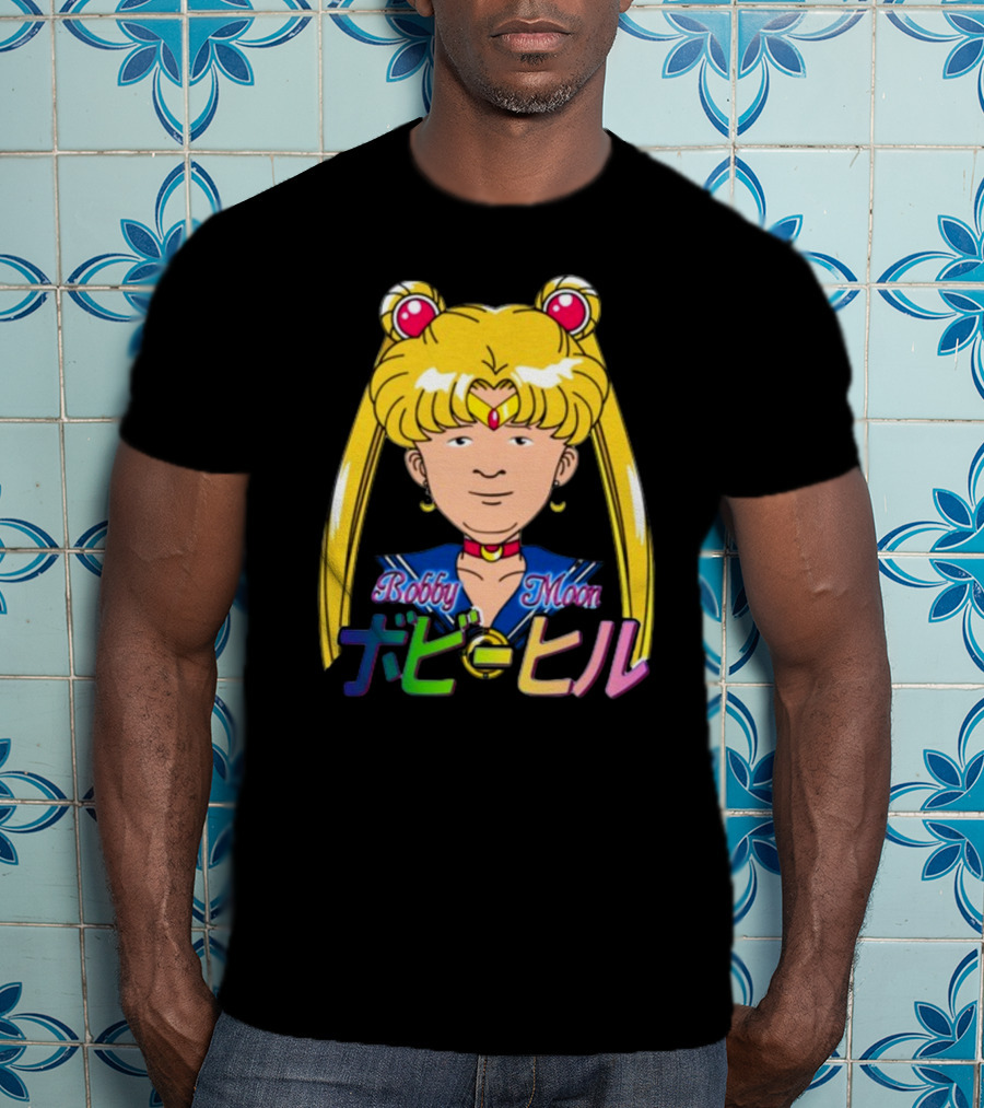 Bobby Moon Anime Parody Sailor T-Shirt