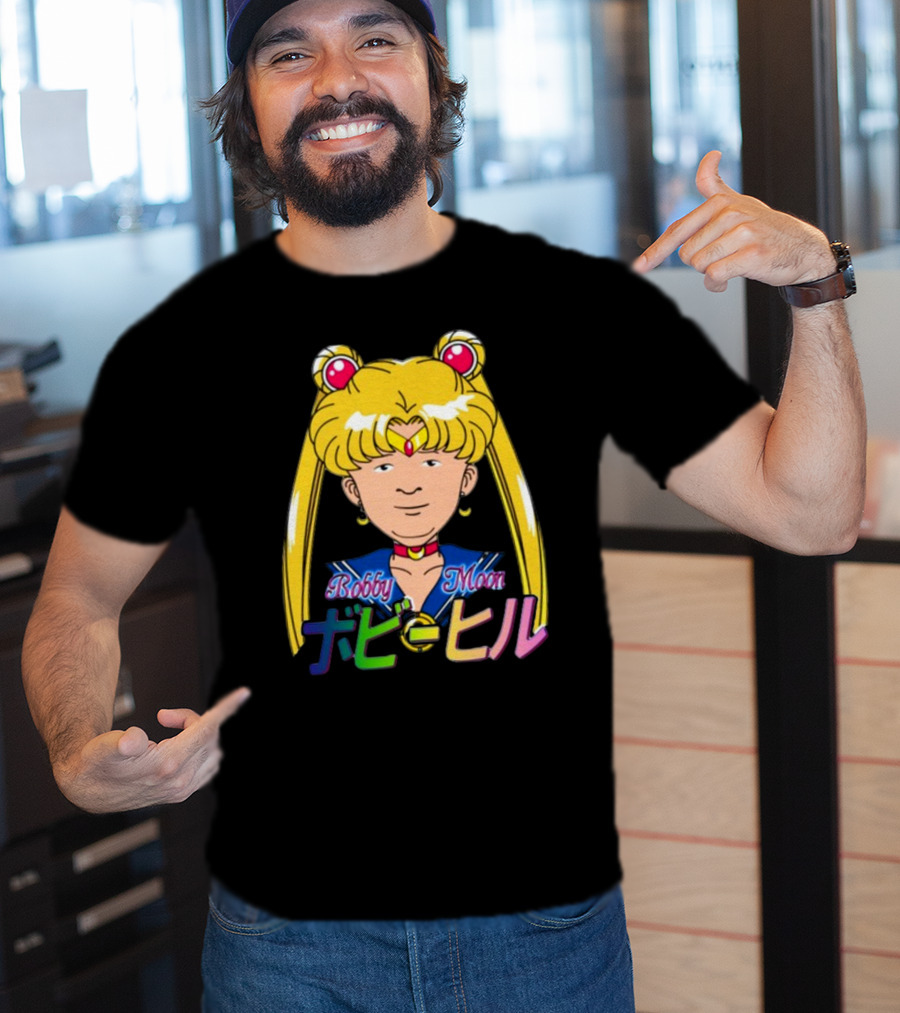 Bobby Moon Anime Parody Sailor T-Shirt