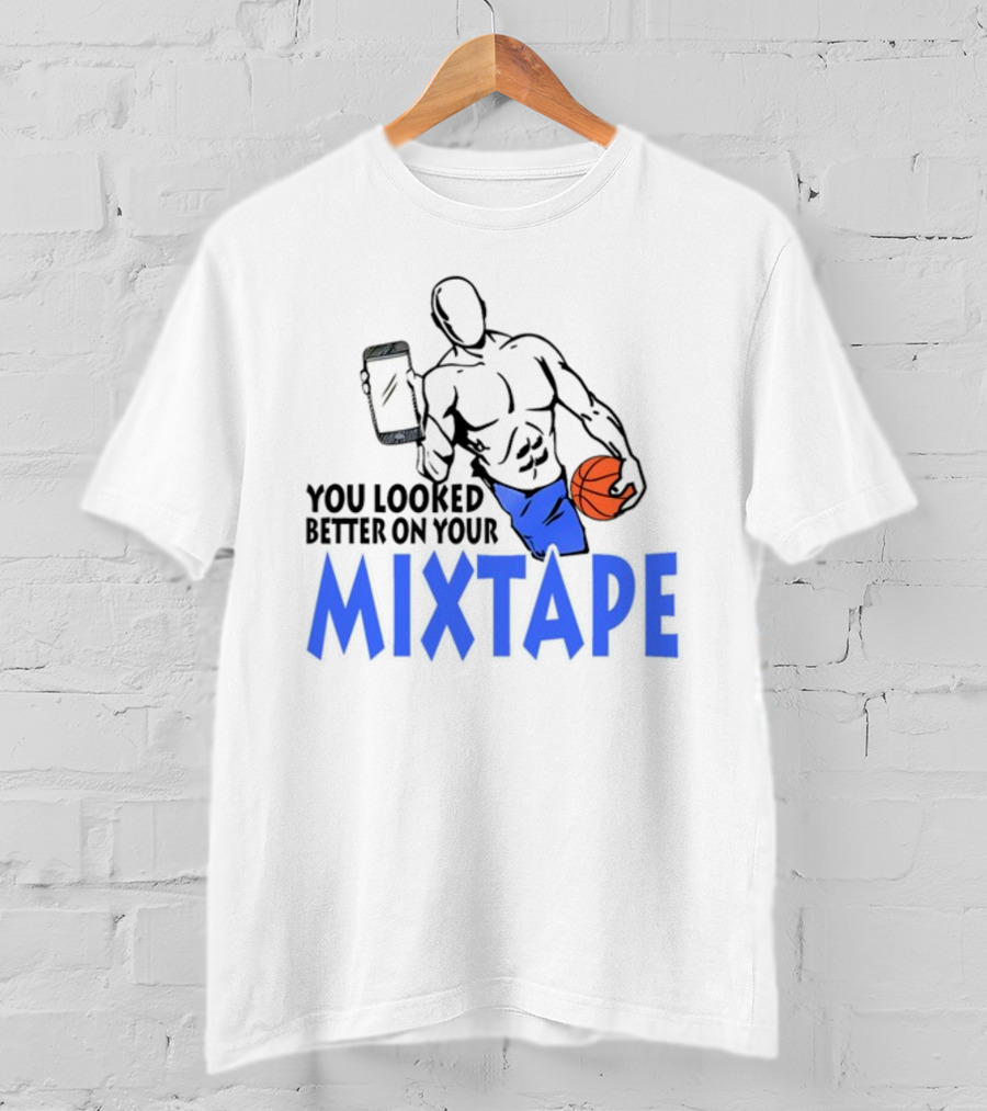Overtimefits You Looked Better On Your Mixtape Basketball Phone T-Shirt