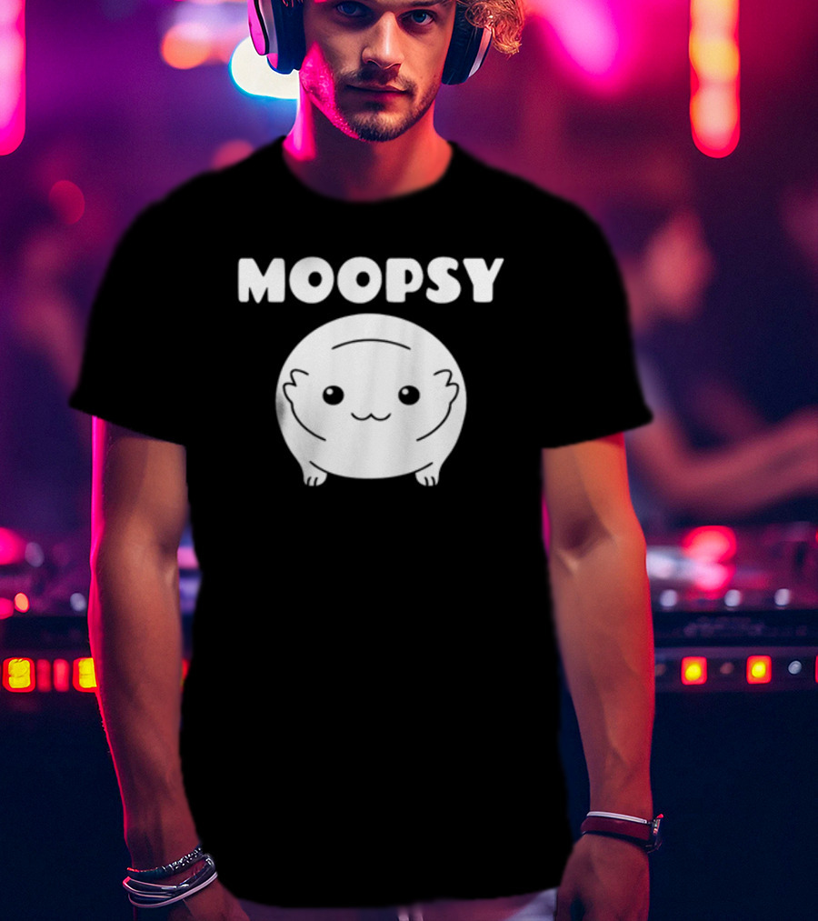 Moopsy Adorable Cartoon Creature Cute Kawaii T-Shirt