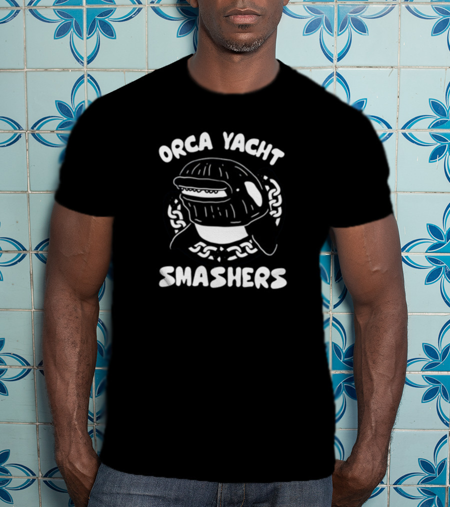 Orca Yacht Smashers Chain Emblem T-Shirt