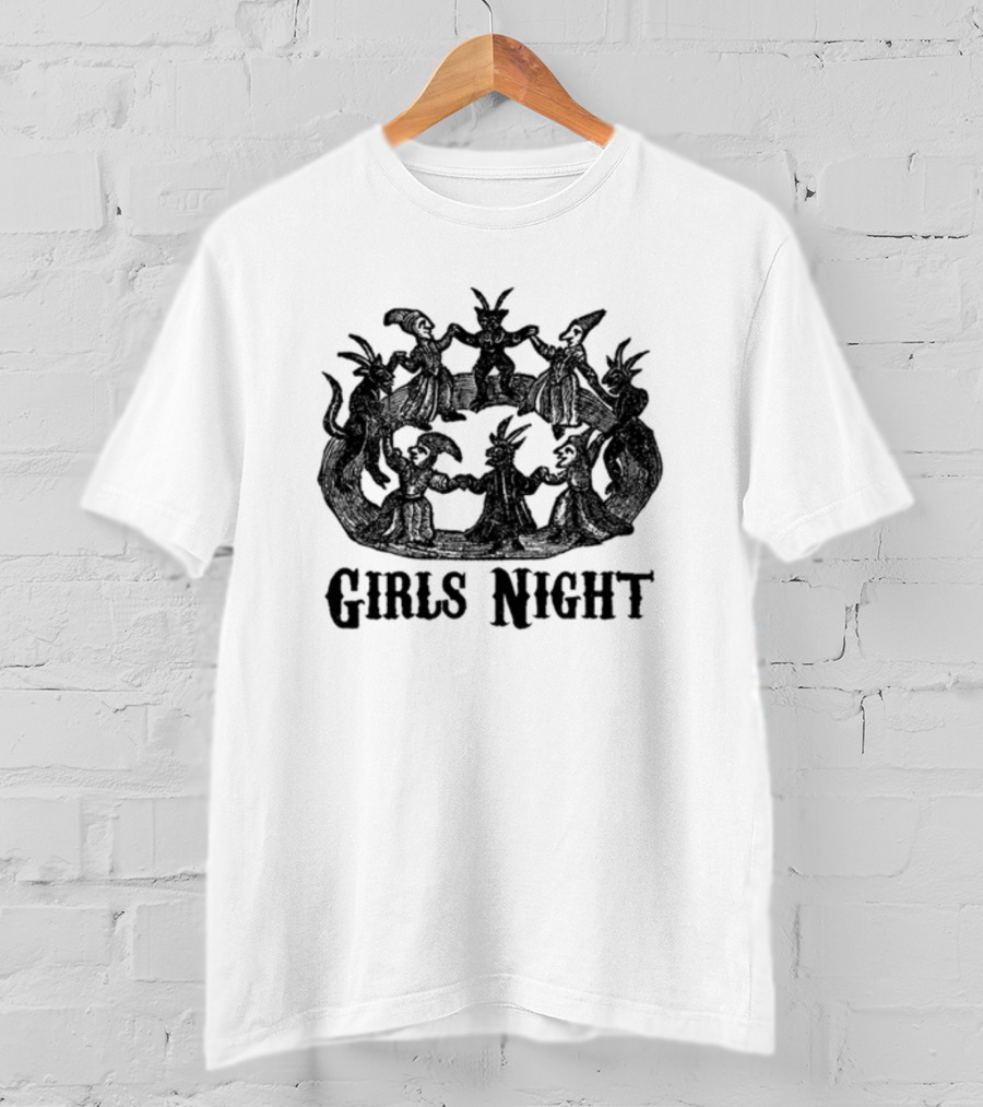 Gothic Witches Coven Gathering Girls Night T-Shirt