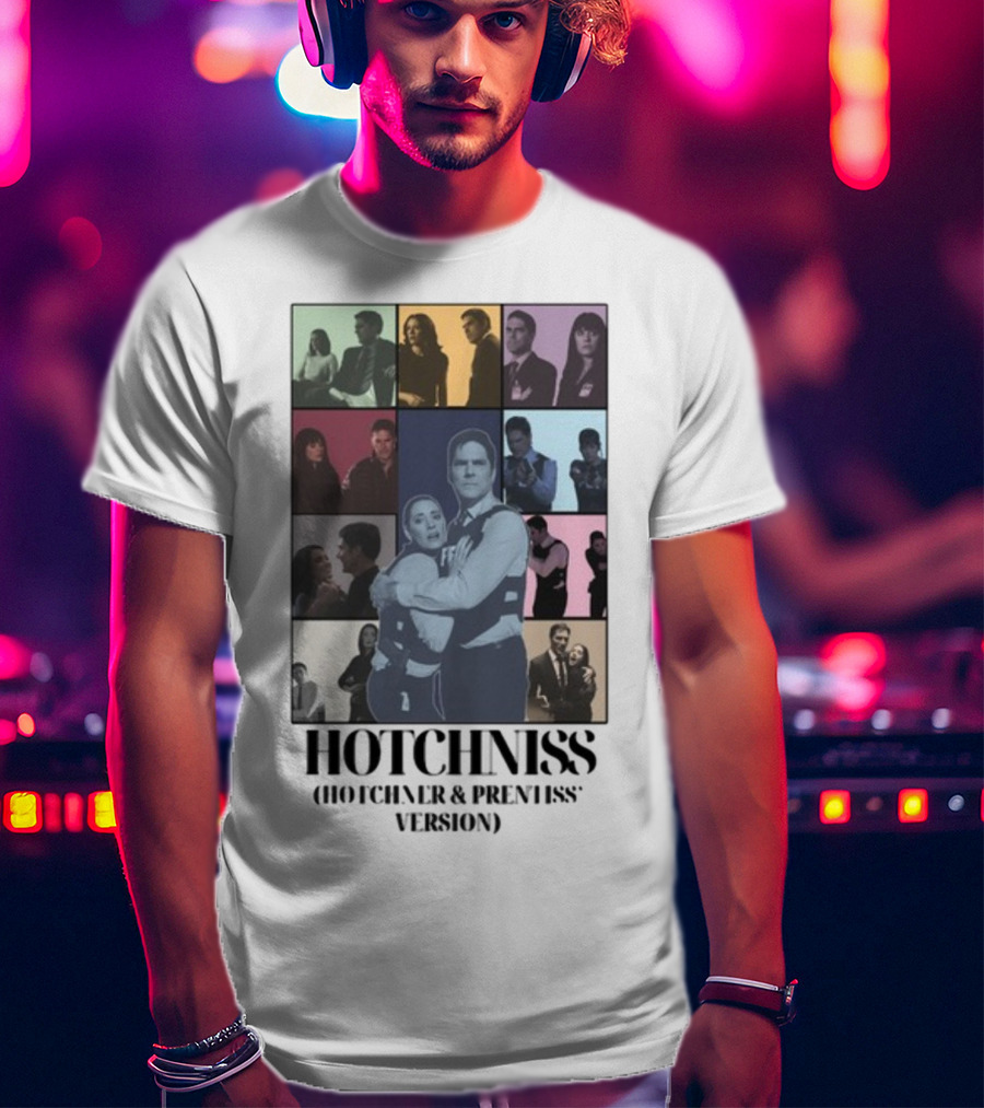 Hotchniss Hotchner And Prentiss Version Multicolor Character Collage T-Shirt