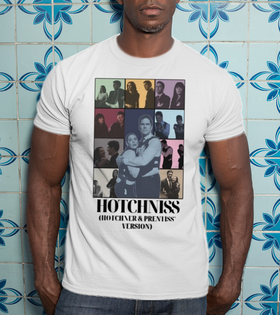 Hotchniss Hotchner And Prentiss Version Multicolor Character Collage T-Shirt