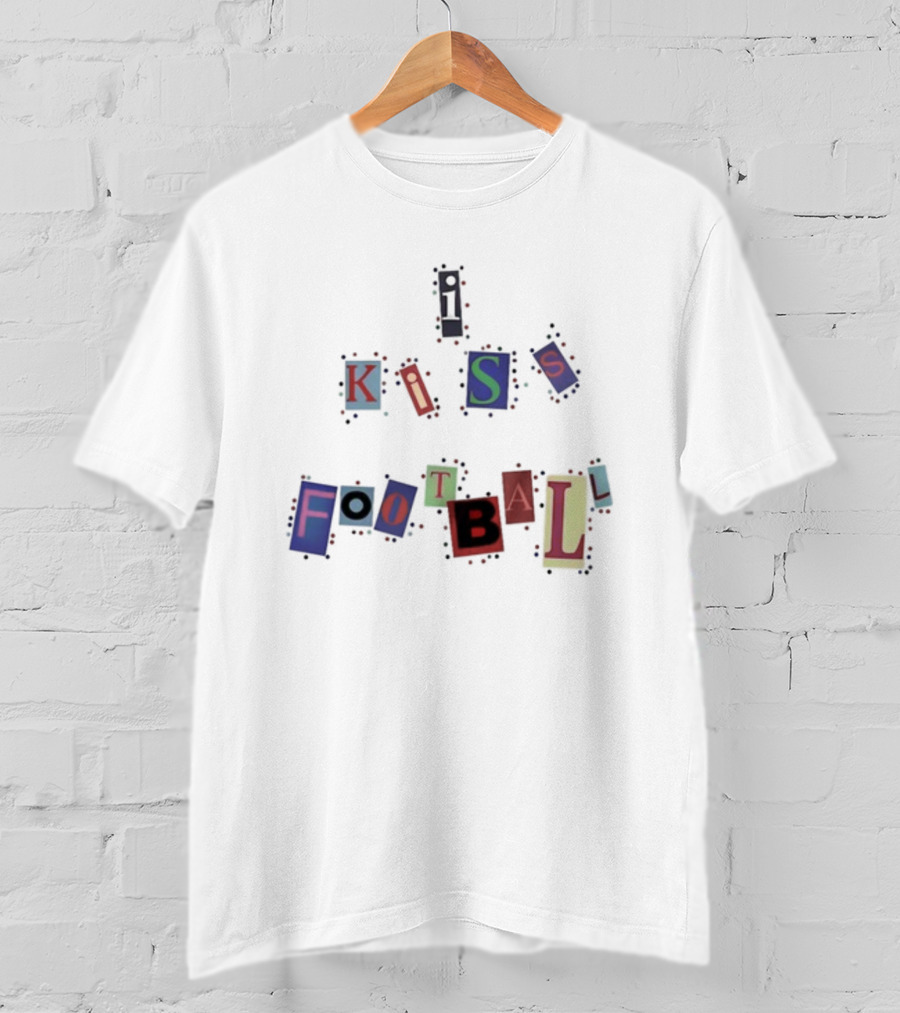 I Kiss Football T-Shirt