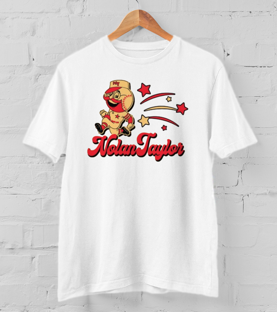 Nolan Taylor MT Mascot Stars Baseball T-Shirt