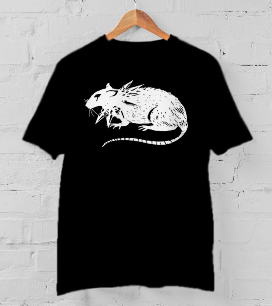 Metroalternative Punk Rat Spiked Mohawk T-Shirt