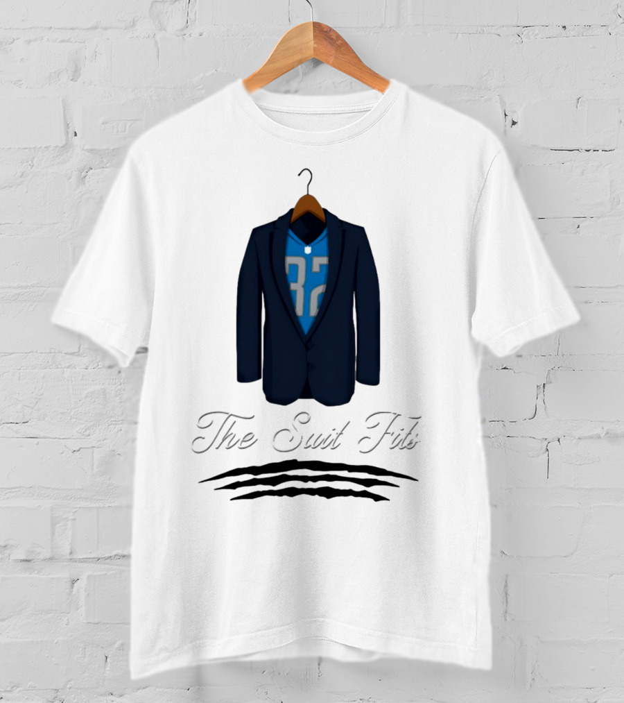 Tom Grossi 32 The Suit Fits Jersey And Blazer T-Shirt