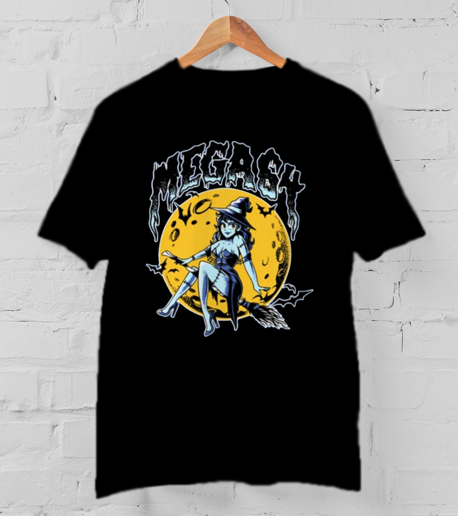 MEGASH Moon Witch Rider T-Shirt