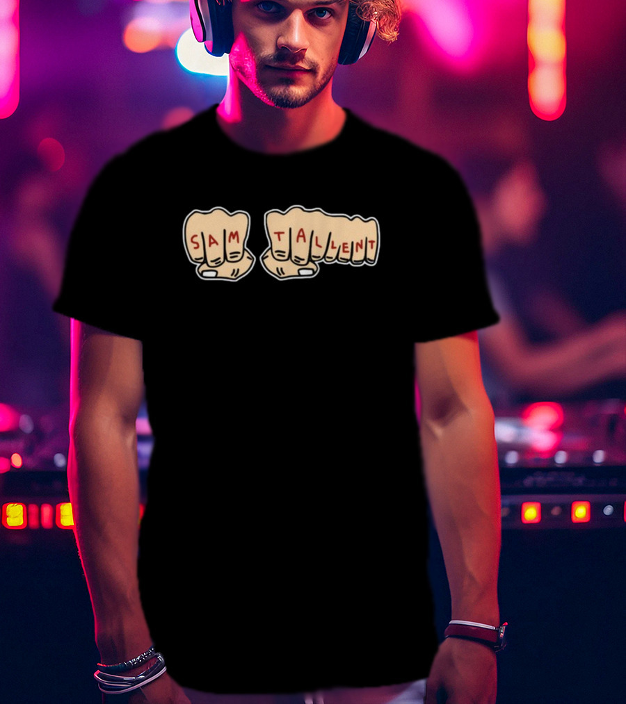 Sam Tallent Tattoo Knuckles T-Shirt