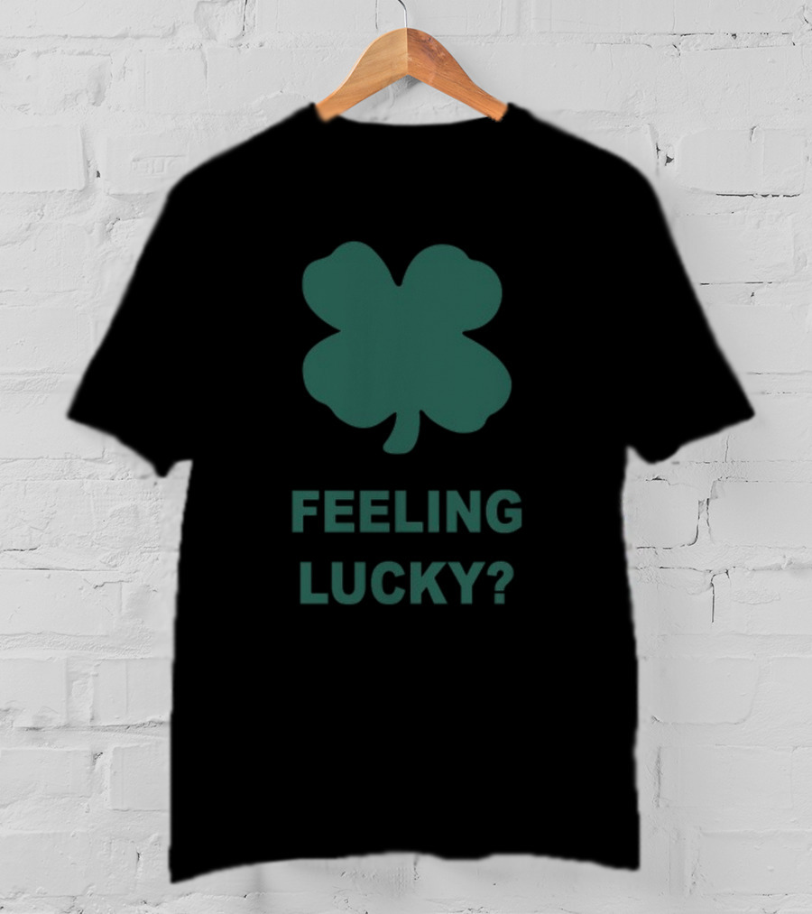 Feeling Lucky Clover Paul Mescal Wearing T-Shirt