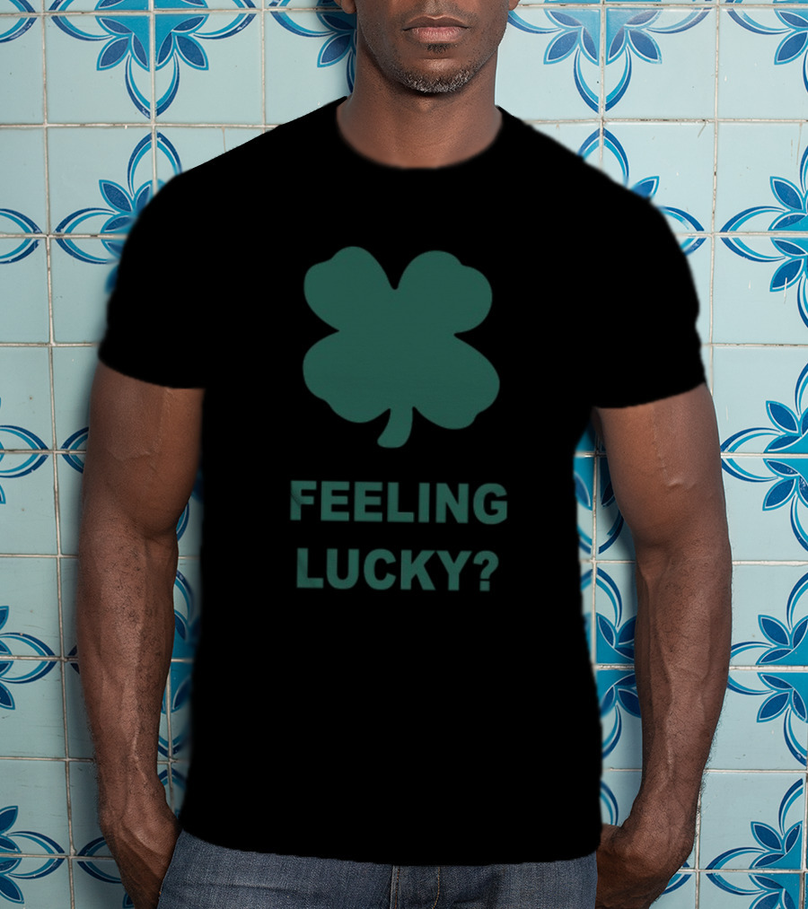 Feeling Lucky Clover Paul Mescal Wearing T-Shirt