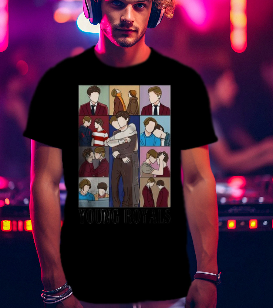 Young Royals Wilhelm Simon Eras Tour T-Shirt