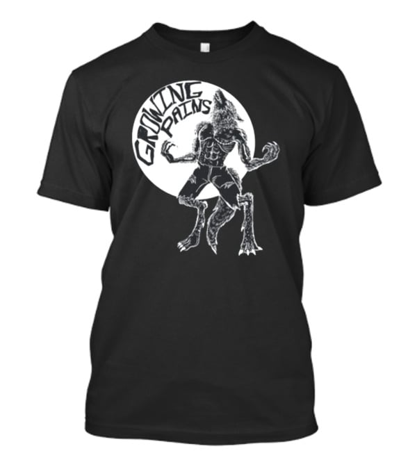 Oatmilklady Growing Pains Werewolf Transformation Full Moon T-Shirt