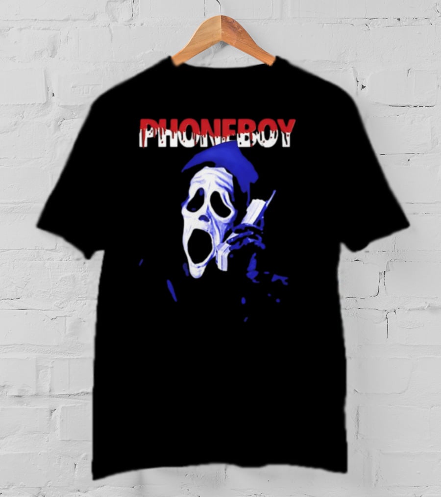 PHONEBOY Bloody Phone Call Mask T-Shirt