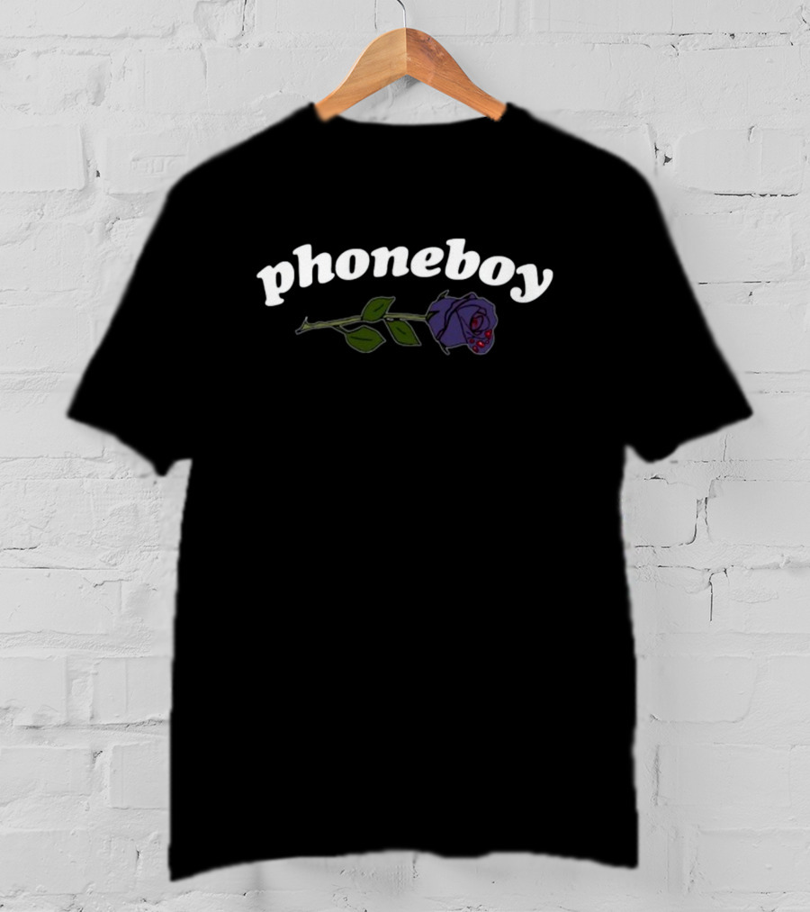 Phoneboy Purple Rose With Dripping Blood T-Shirt
